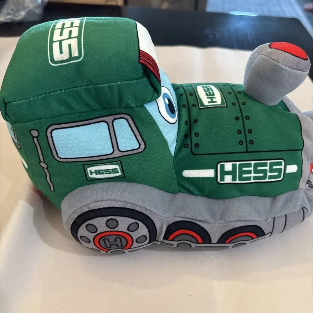 My First Hess Truck Plush 2022 CHOO CHOO Soft Train Light Up -no Sounds